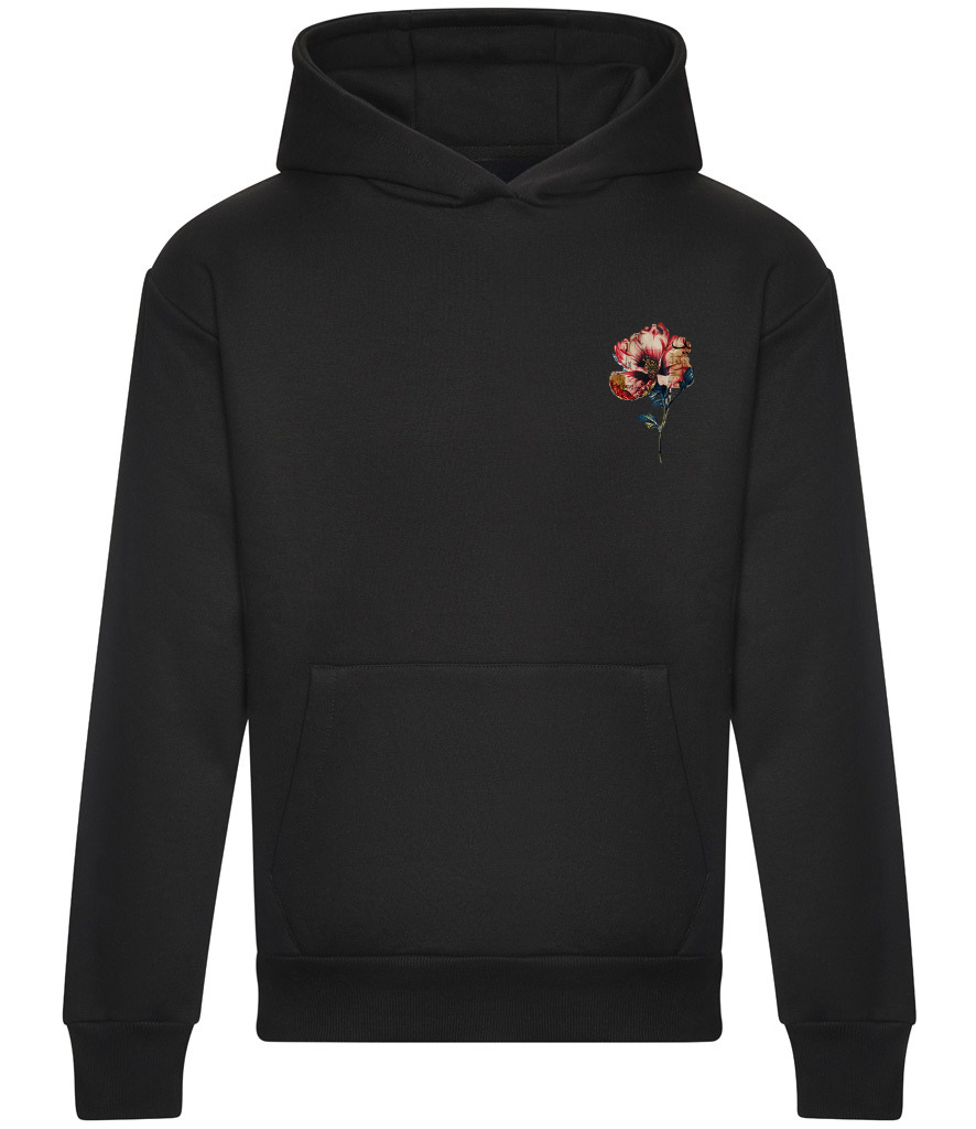 Luxury Black Palestine hoodie 'Rawan’ xs - xxl